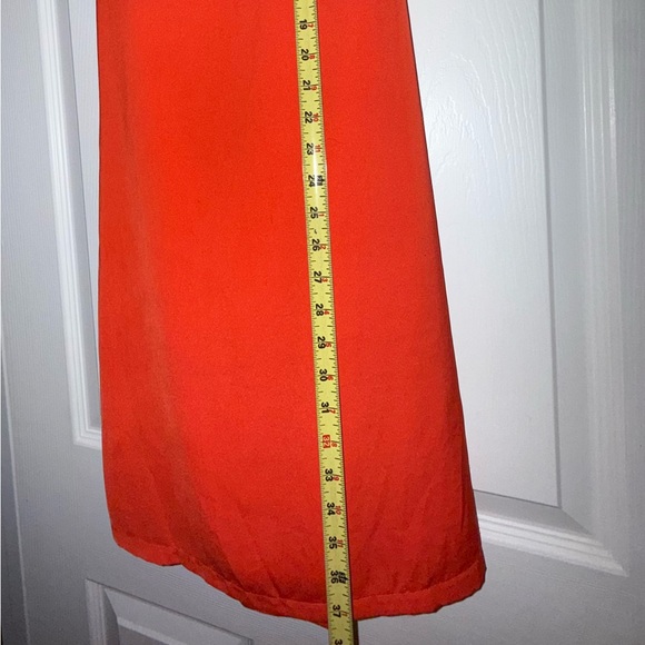 Lulus Joyful Red Orange Multi Striped Tie-Back Sleeveless Mini Dress XS Women’s - Picture 4 of 5
